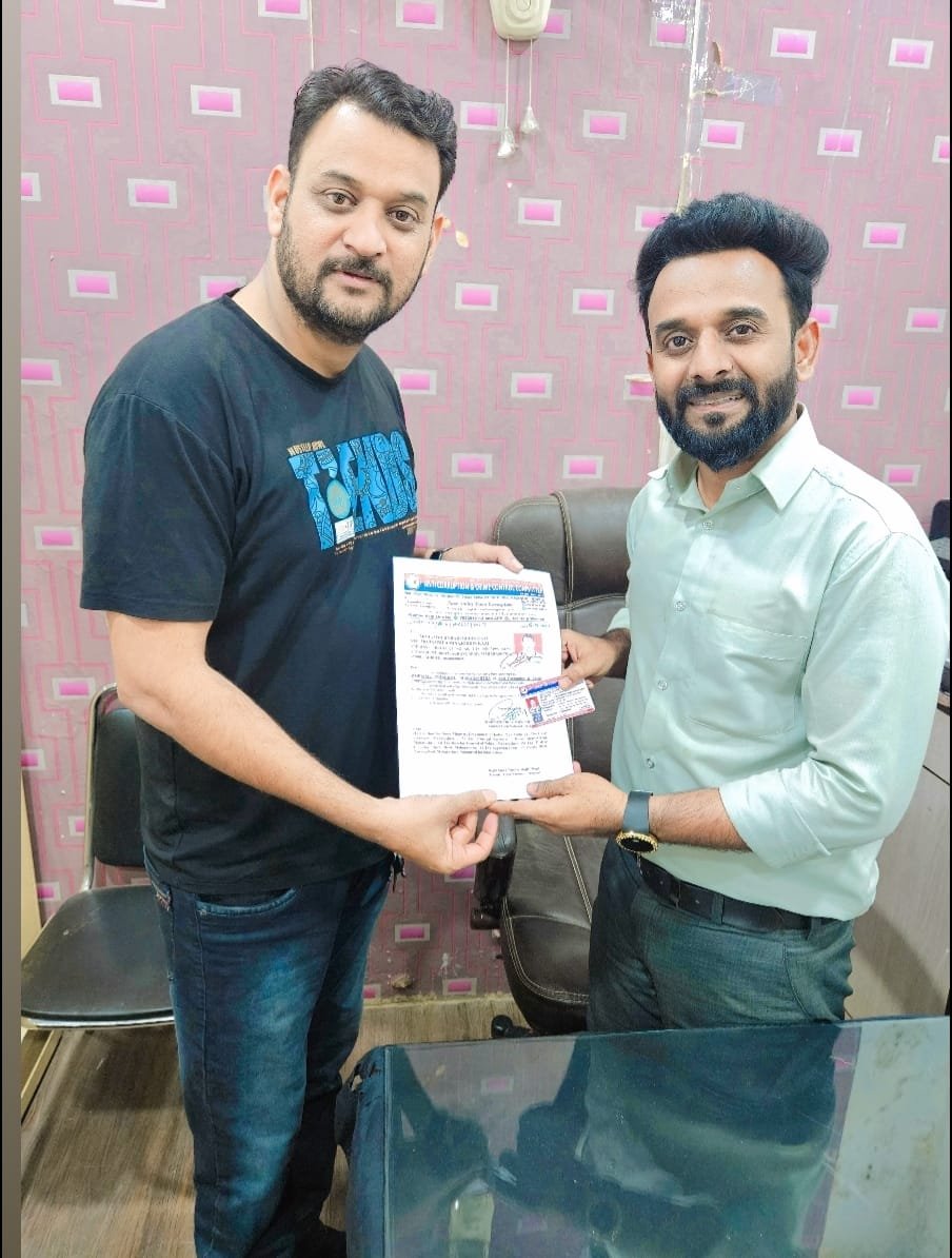 ऐंटी करप्शन एंड क्राइम कंट्रोल कमेटीत शहाजोदीन काझी यांचा महाराष्ट्र कार्यरत अध्यक्ष पदावर प्रोमोशन करण्यात आला आहे.