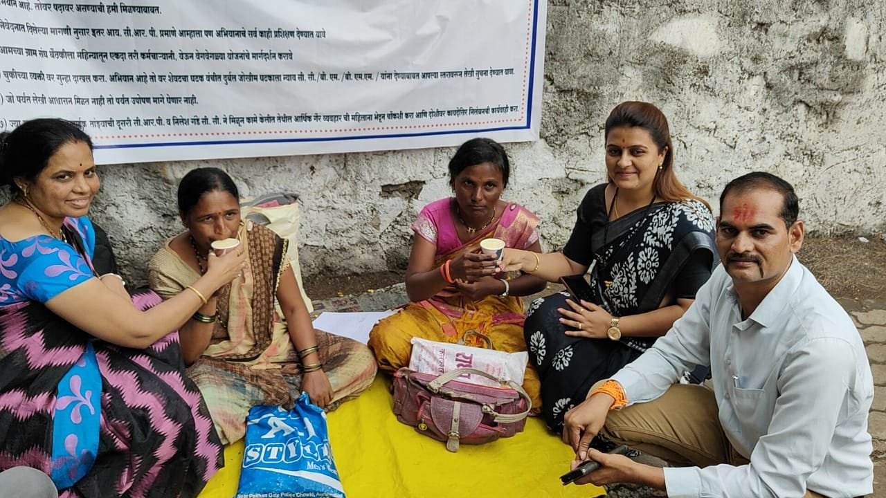 बंजारा ब्रिगेड ने दखल घेताच उपोषण करता महिलेला मिळाला न्याय