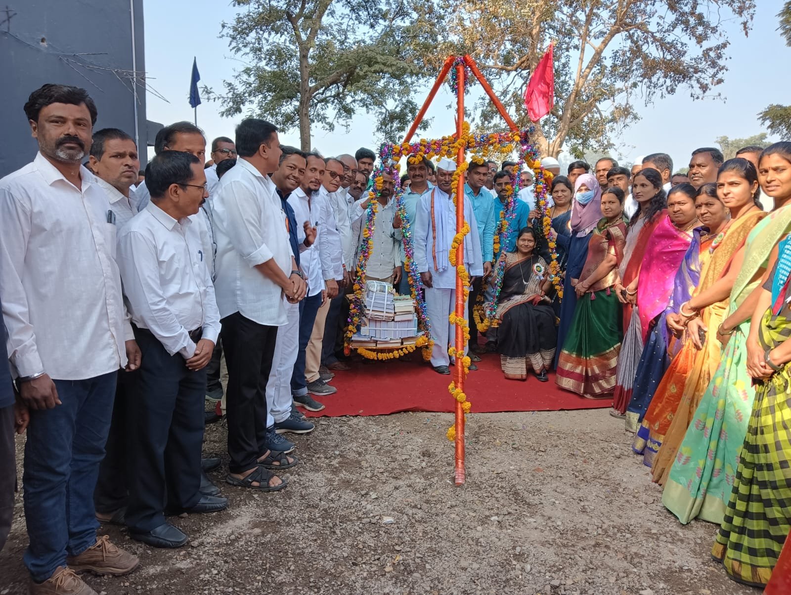 विद्यार्थ्यांनी वाचन संस्कृती जोपासावीमा. आ. अनुराधाताई चव्हाण
