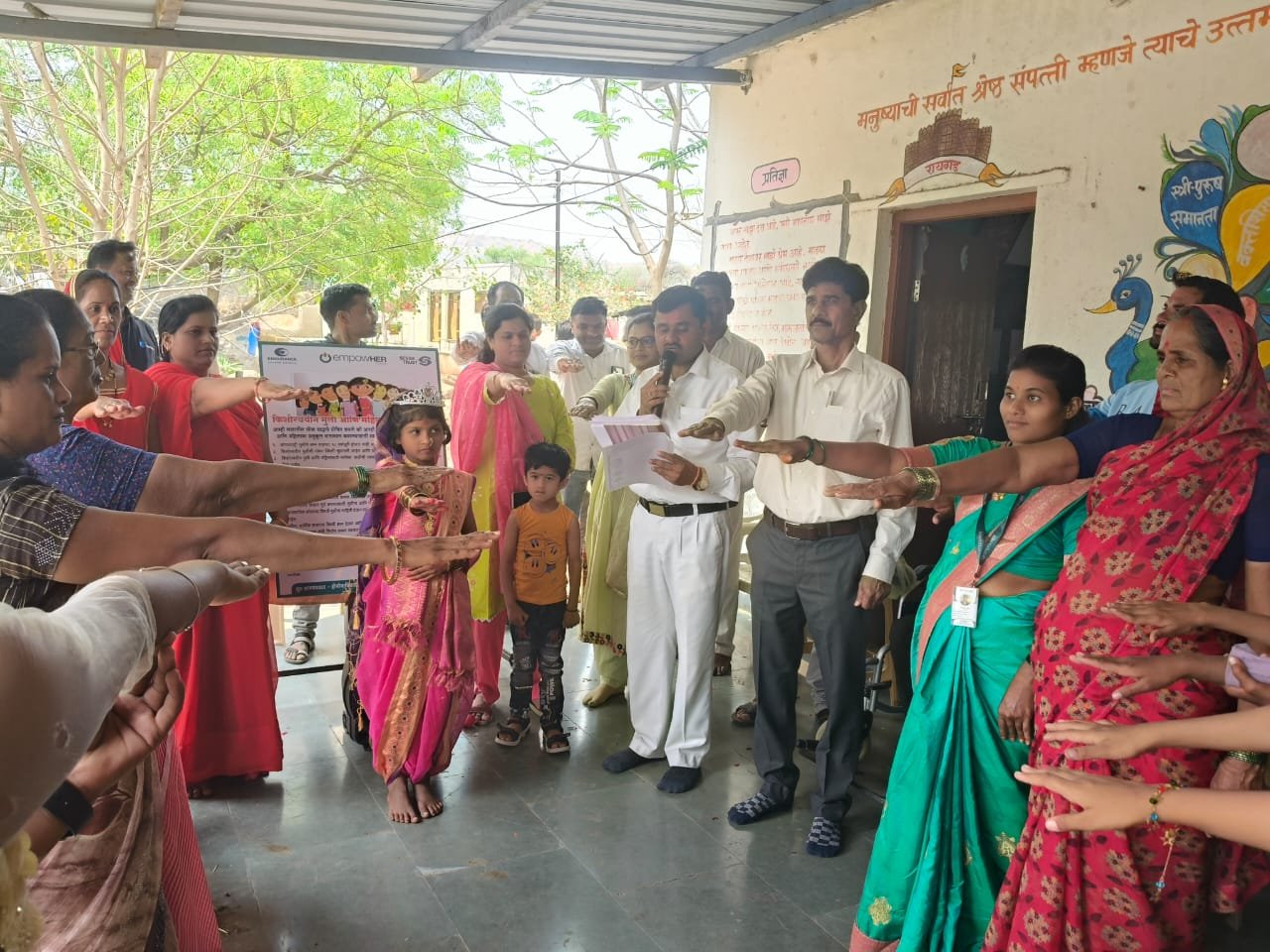 मुलीचे लग्न 18 वर्षानंतरच, हुंडा बंदी सारख्या कुप्रथा बंदीवर होनोबाचीवाडी येथे ठराव पास